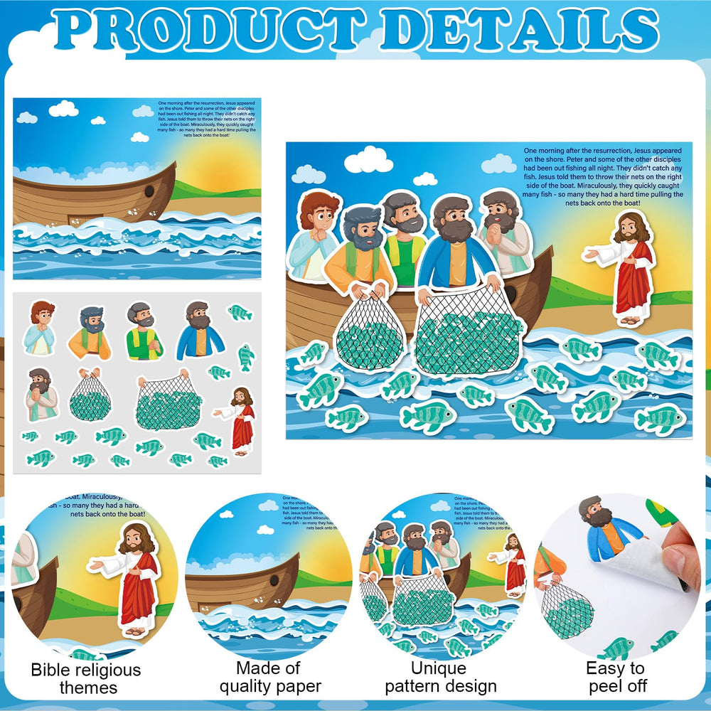 Marspark Jesus visits disciples sticker scene 03 invites kids to explore faith through storytelling