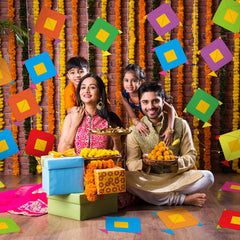 Vibrant Marspark festival kites for Lohri celebrations and cultural events.