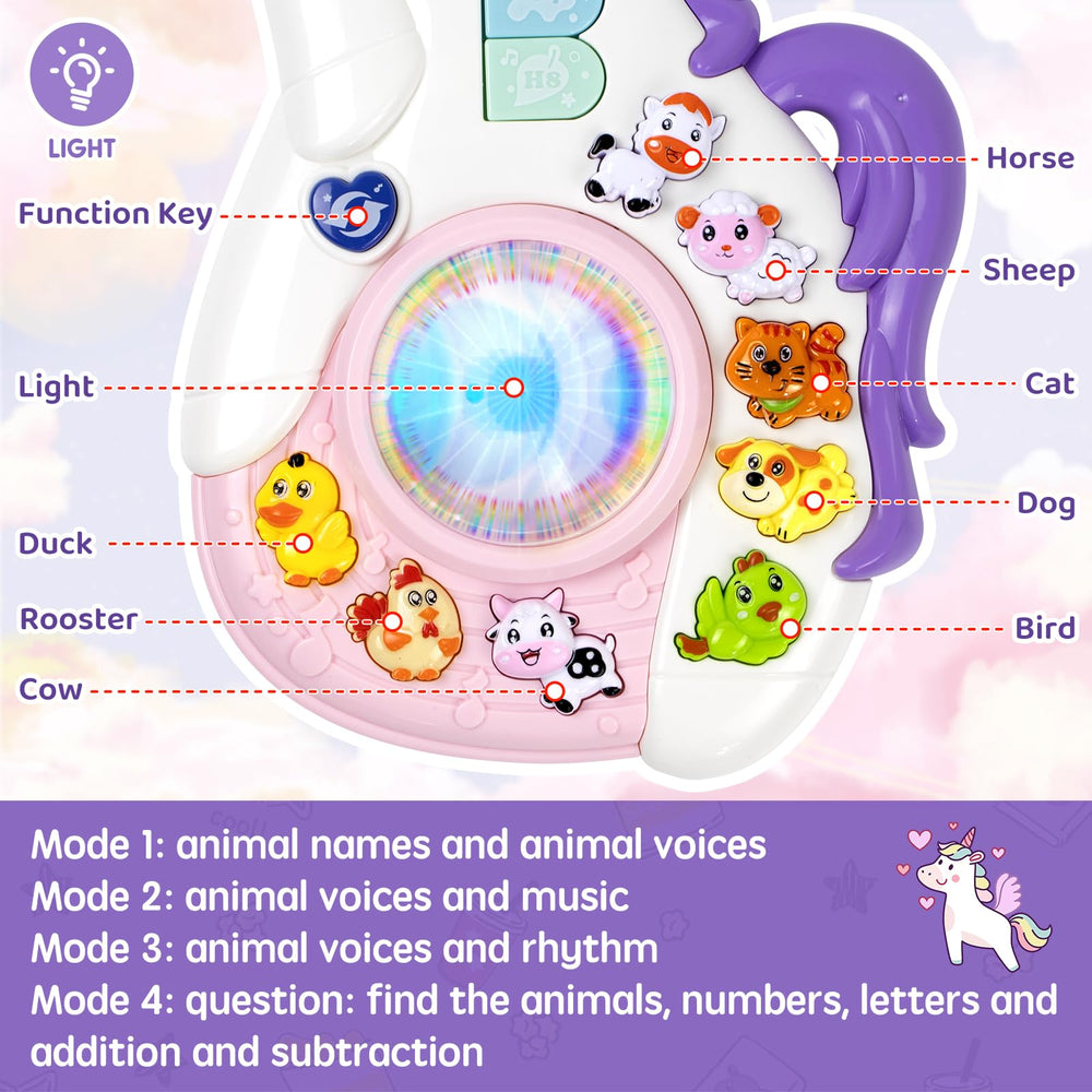 Marstone colorful lights and sounds encourage exploration in toddlers