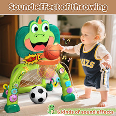 Marstone sensory lights and sounds stimulate early learning during play.