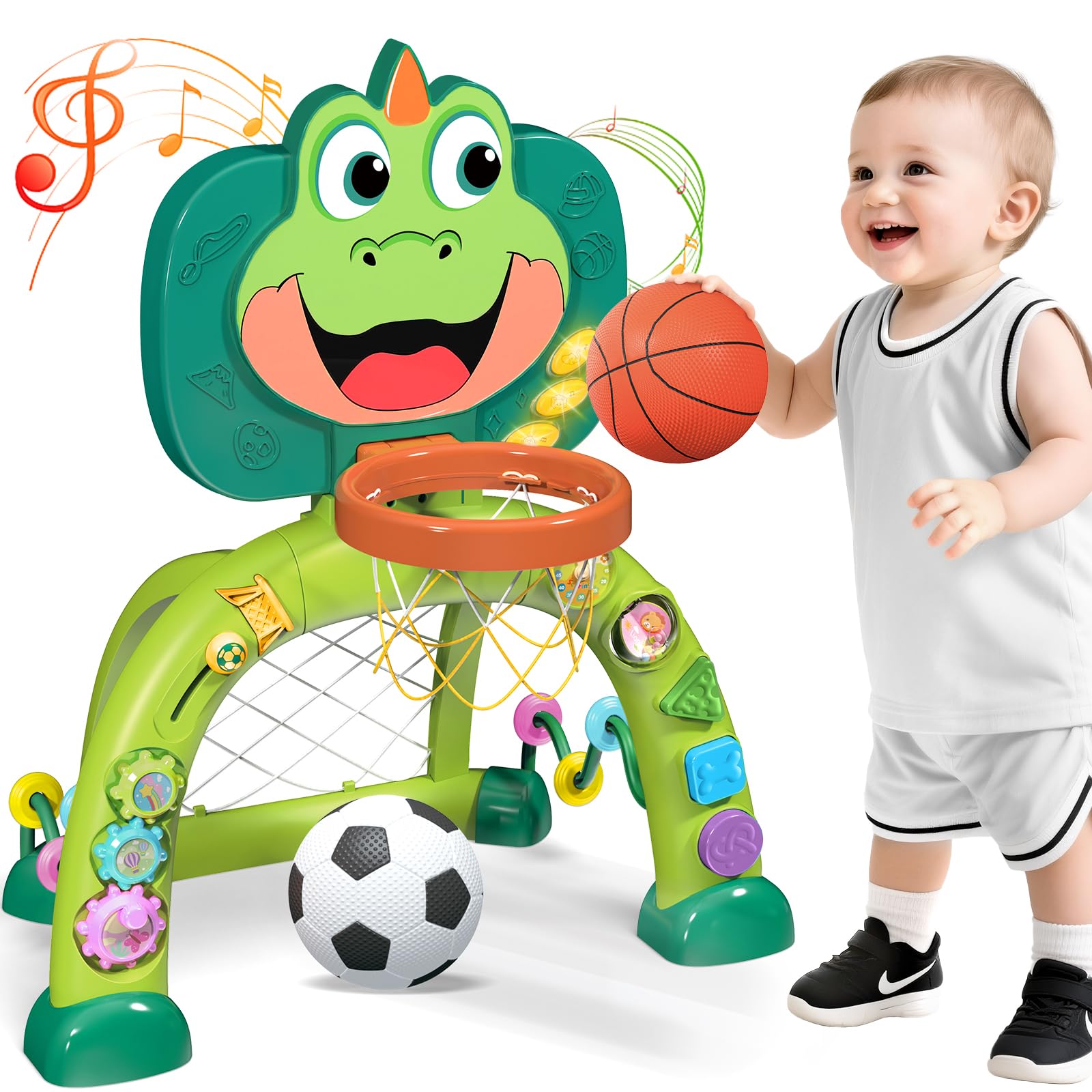 Marstone toddler basketball hoop for active play and coordination.