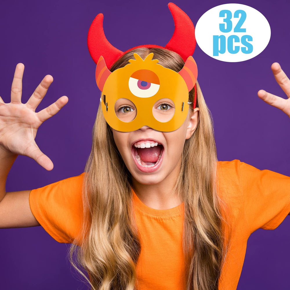 Durable paper masks with comfortable elastic bands for longer events.