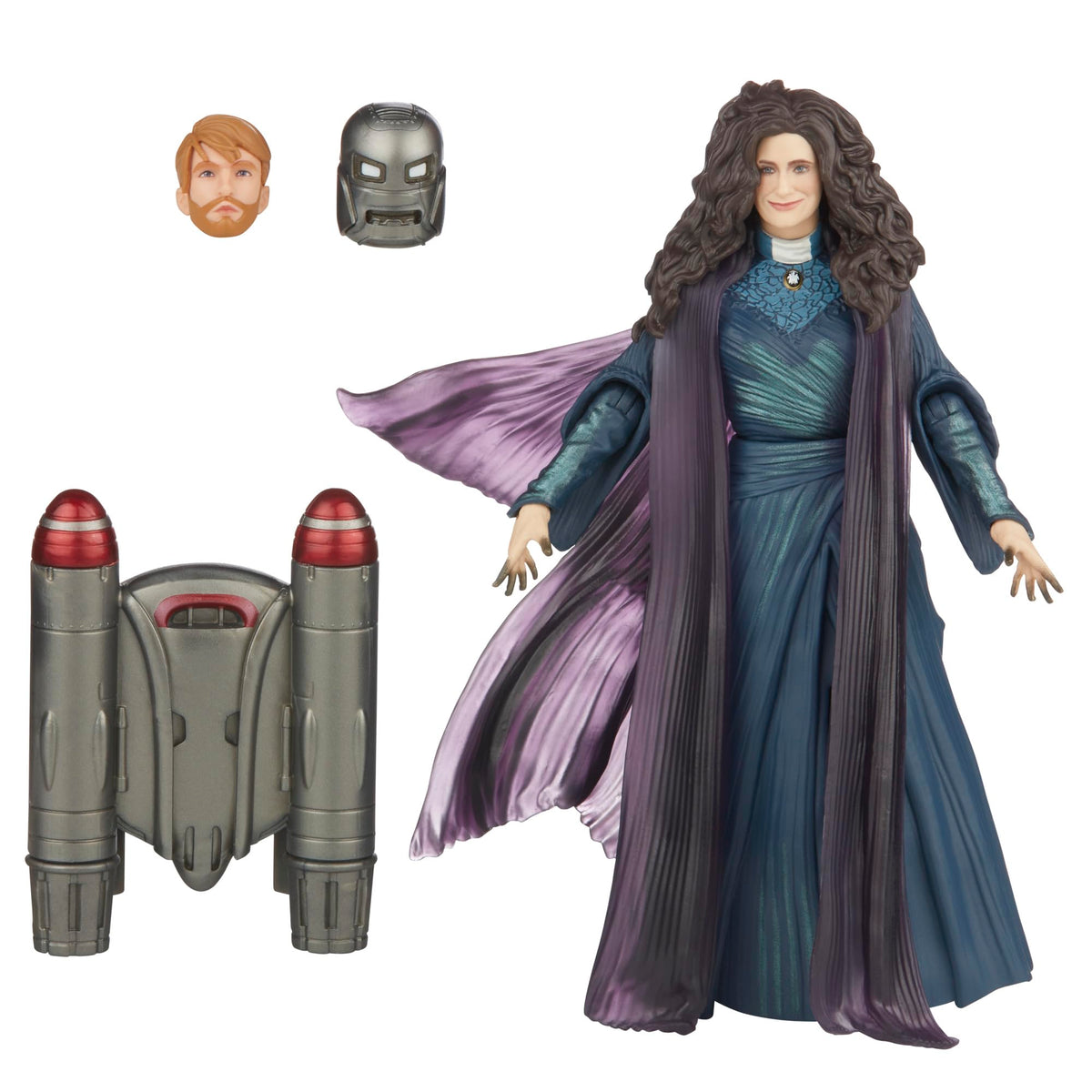 Marvel Agatha Harkness 6-inch figure poseable for dynamic display.
