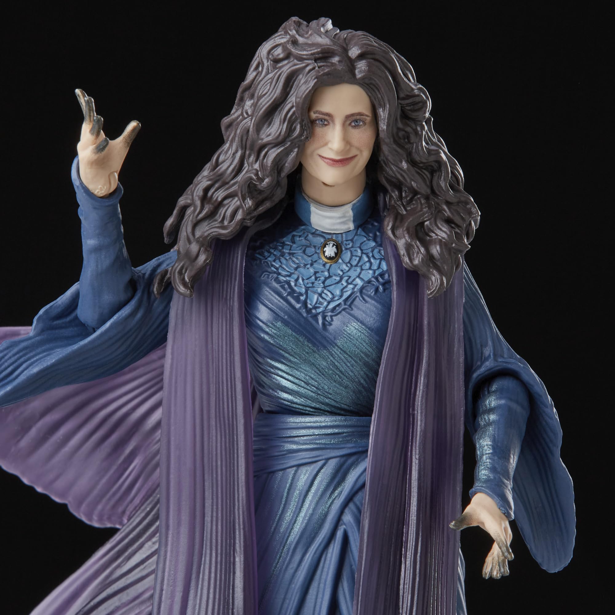 Marvel Agatha Harkness figure inspired by WandaVision for fan display.