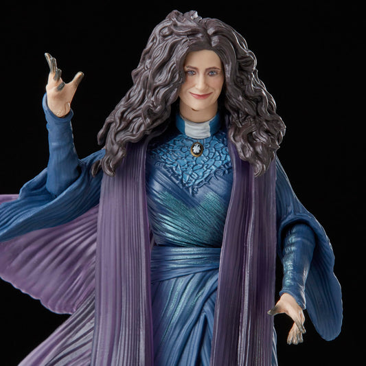 Marvel Agatha Harkness figure inspired by WandaVision for fan display.