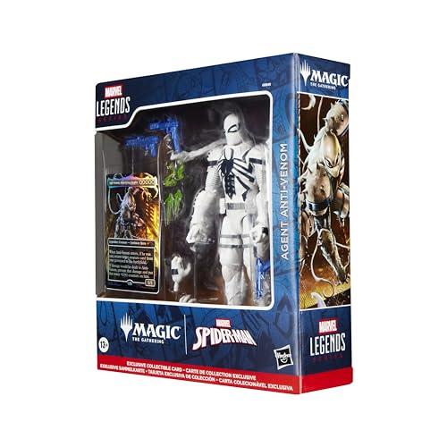 Agent Anti-Venom figure with thwip hands ready for action.