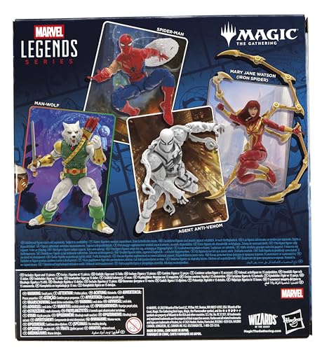Agent Anti-Venom figure with wall-crawling hands for dramatic poses.