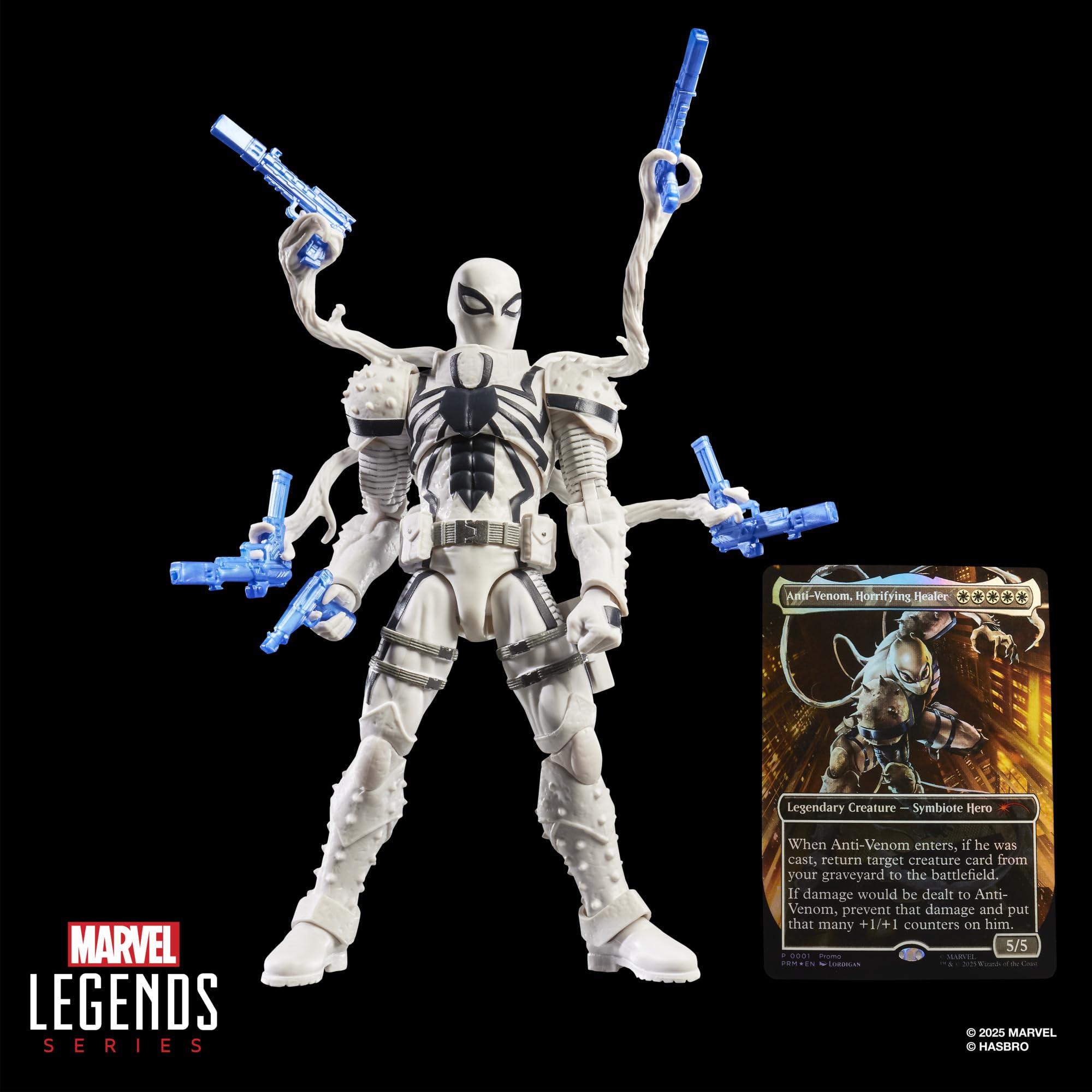 Exclusive foil MTG card featuring Marvel crossover collectible.