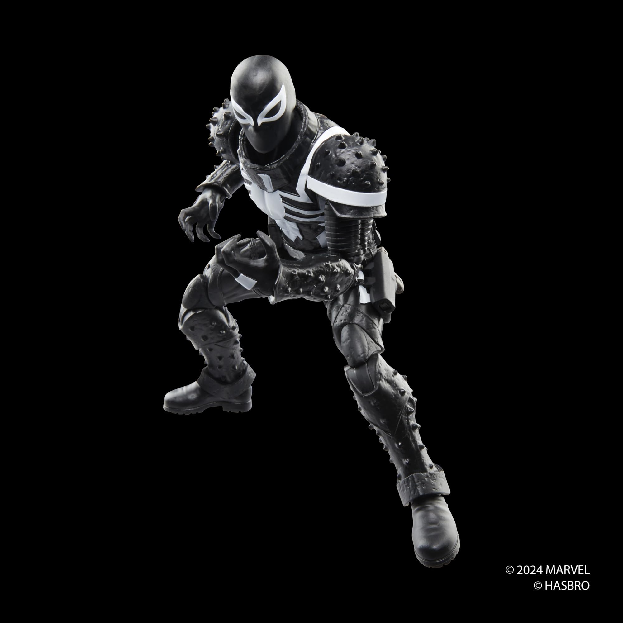 Marvel Agent Venom: retro card packaging evokes classic Legends releases.