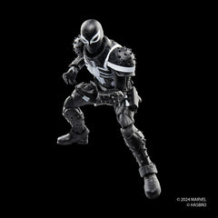 Marvel Agent Venom: retro card packaging evokes classic Legends releases.