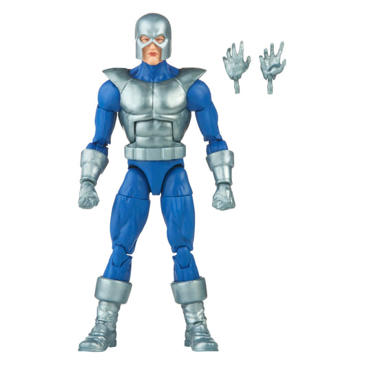 Marvel Avalanche figure front view shows premium deco for display.