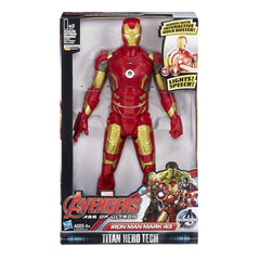 Iron Man Titan Hero Tech figure suitable for movie-inspired battles and storytelling.