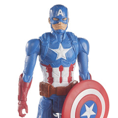 Marvel Avengers Captain America in heroic battle scene