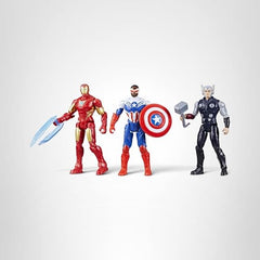 Gift-ready display: Marvel Avengers Epic Hero Series Team-Up Pack with compatible figures.