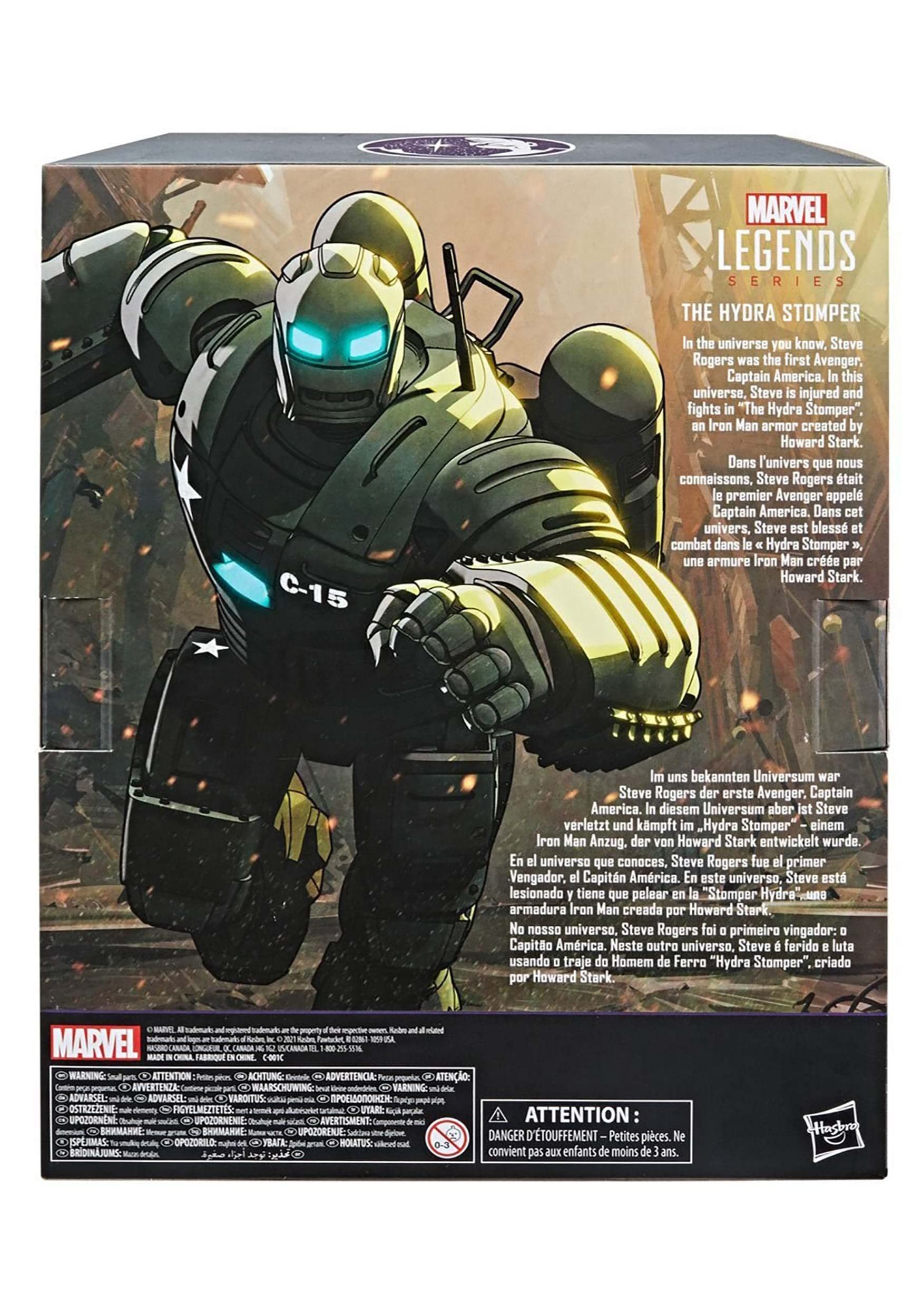 Marvel Hydra Stomper with four accessories for display