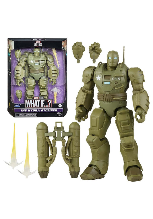 Marvel Hydra Stomper figure front view for dynamic display and posing