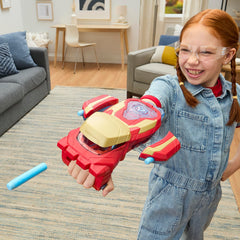 Marvel Avengers Iron Man Arc Blaster arc shields deploy for dramatic defense