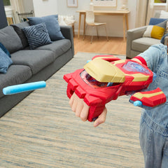 Marvel Avengers Iron Man Arc Blaster includes three Nerf darts for play