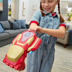 Marvel Avengers Iron Man Arc Blaster darts storage keeps extras handy