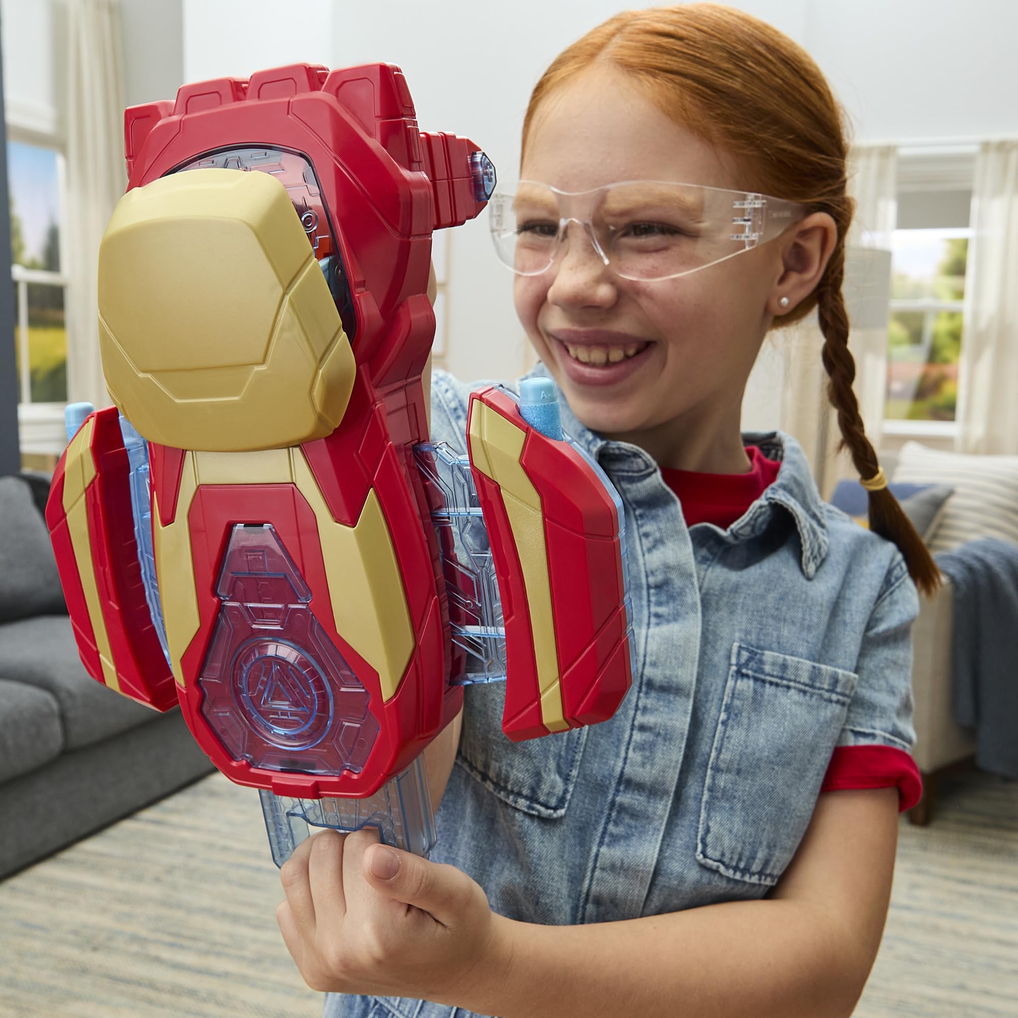 Marvel Avengers Iron Man Arc Blaster repulsor cannon detail for realism