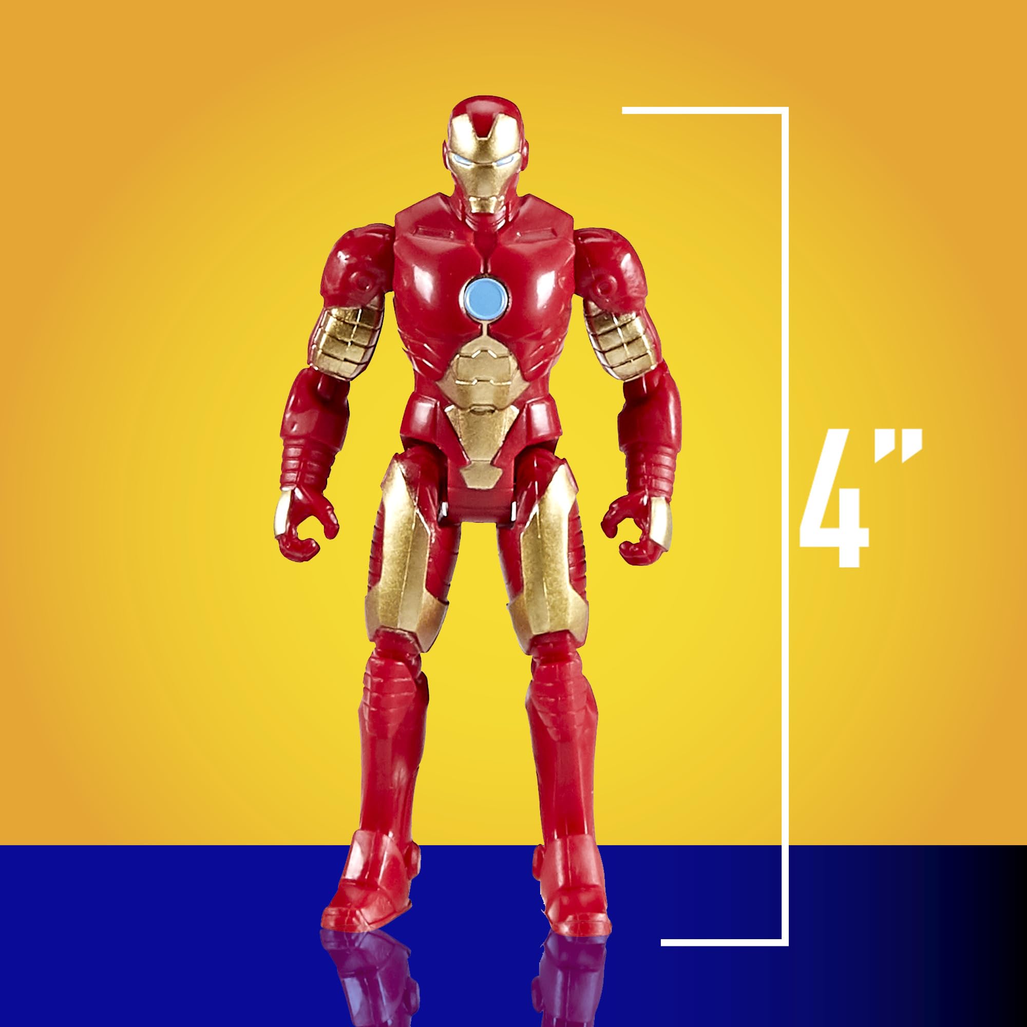 Hasbro Marvel packaging art highlights Iron Man action