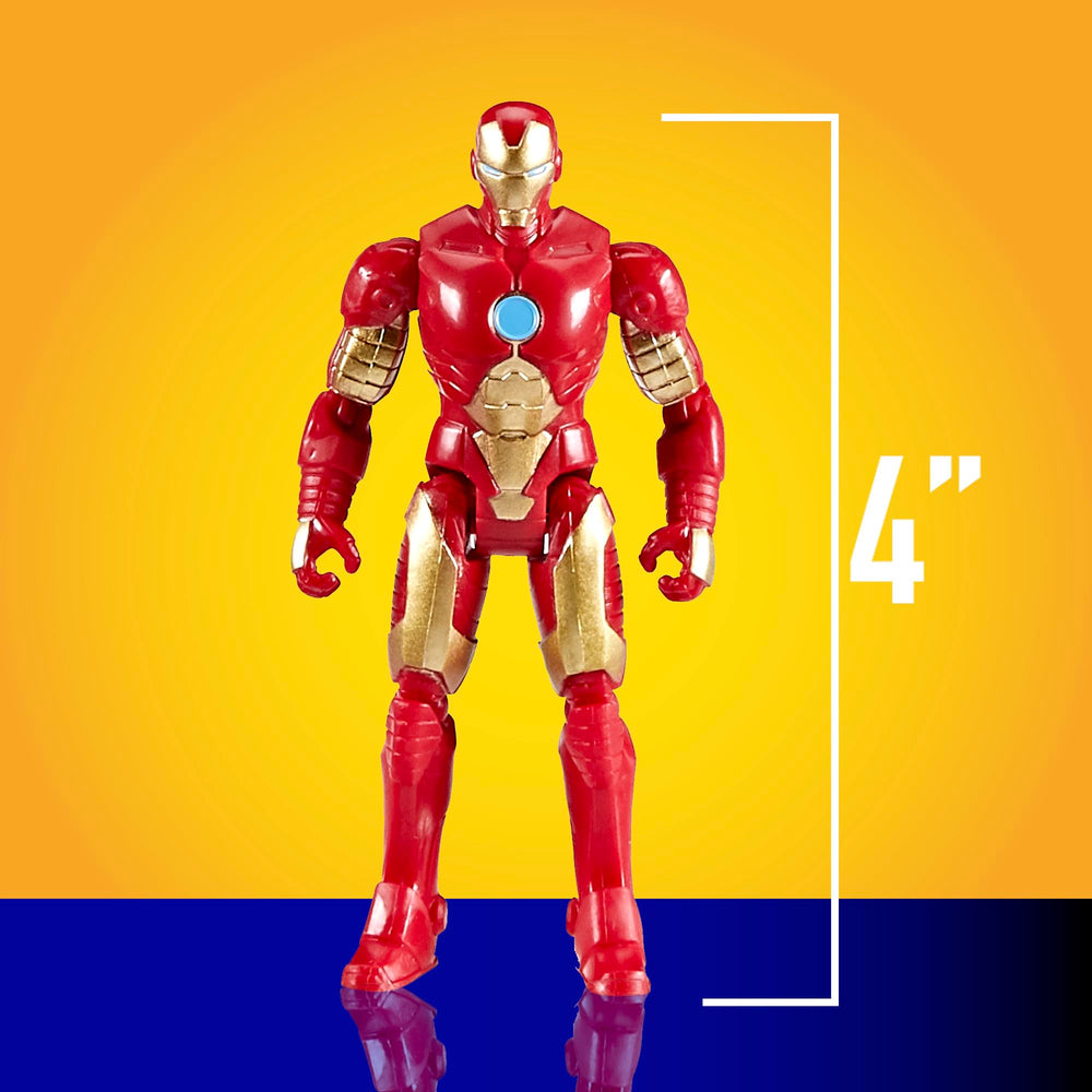 Hasbro Marvel packaging art highlights Iron Man action