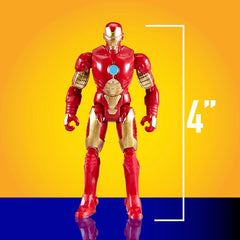 Hasbro Marvel packaging art highlights Iron Man action