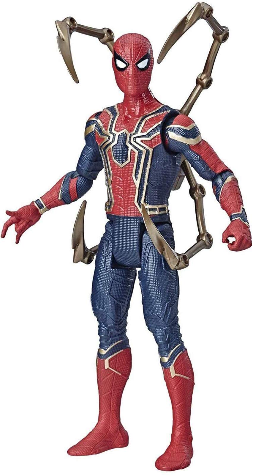 Marvel Avengers Iron Spider 6-scale figure in pose-ready display for play.