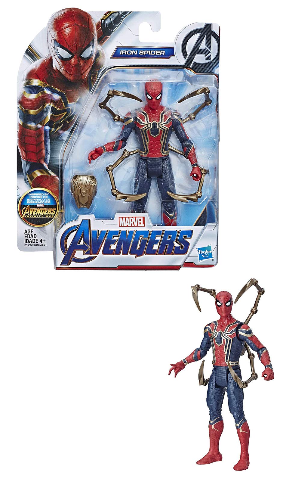 Articulation and poseable arms support dynamic action poses.