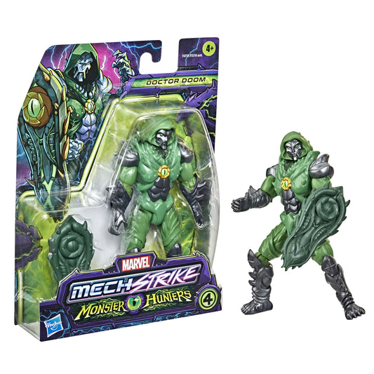 Marvel Doctor Doom Mech Strike figure shows detailed armor for collectors and kids