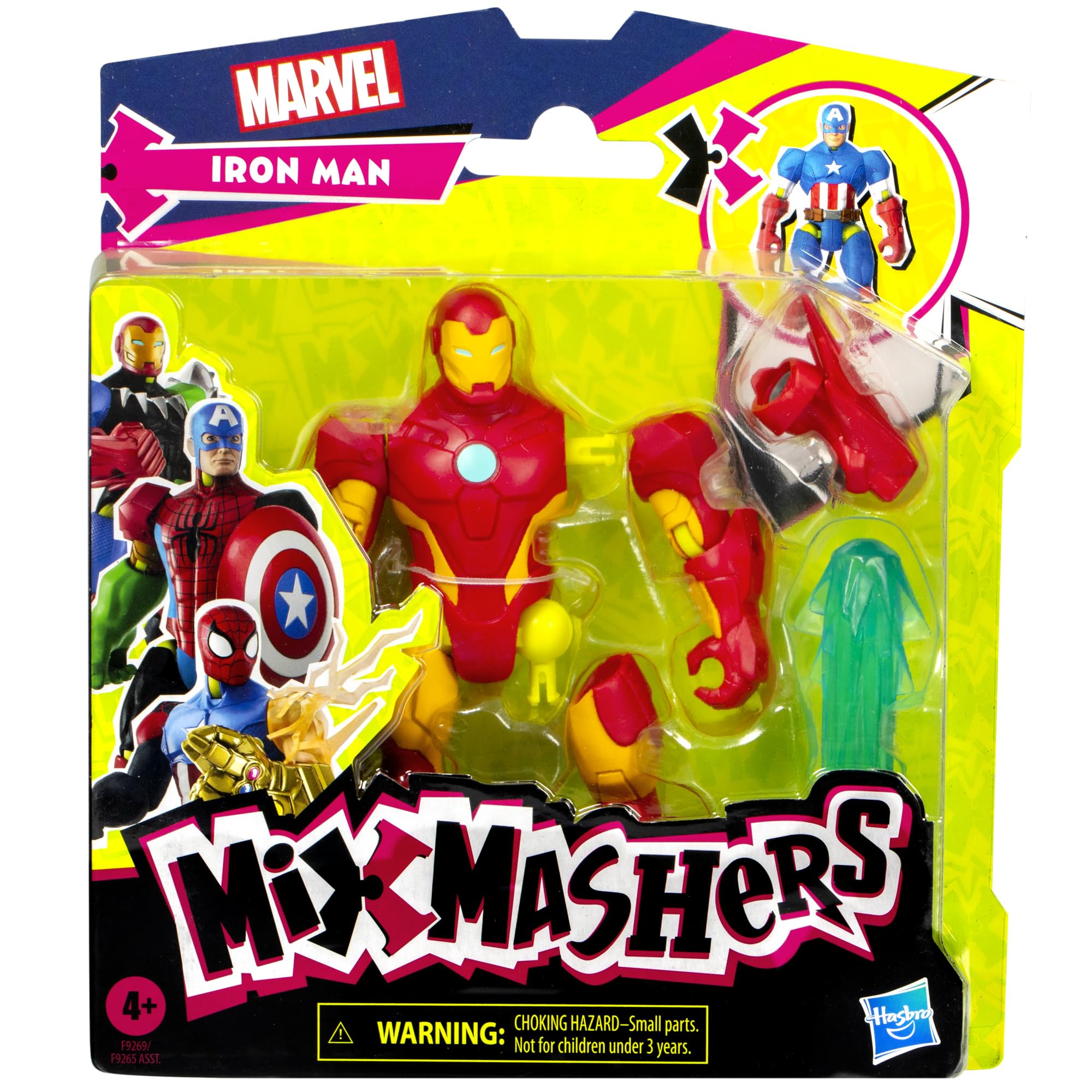 Captain America part for Marvel Avengers MixMashers adds iconic power-punch versatility