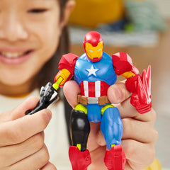 Five-inch scale Marvel Avengers MixMashers fits with other action figures