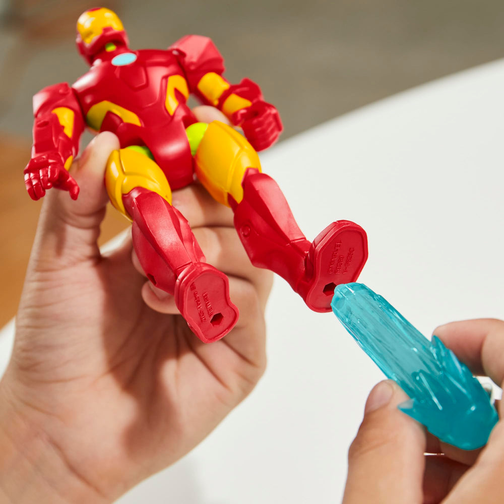 Interchangeable parts for Marvel Avengers MixMashers for endless creative configurations