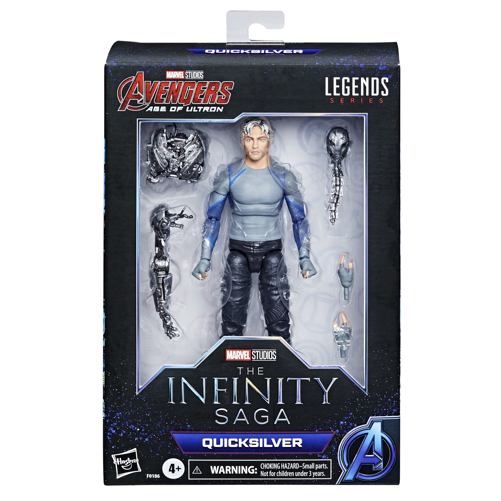 Quicksilver figure articulation enables versatile posing options