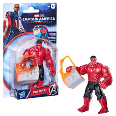 Marvel Red Hulk figure action pose for dynamic play sessions