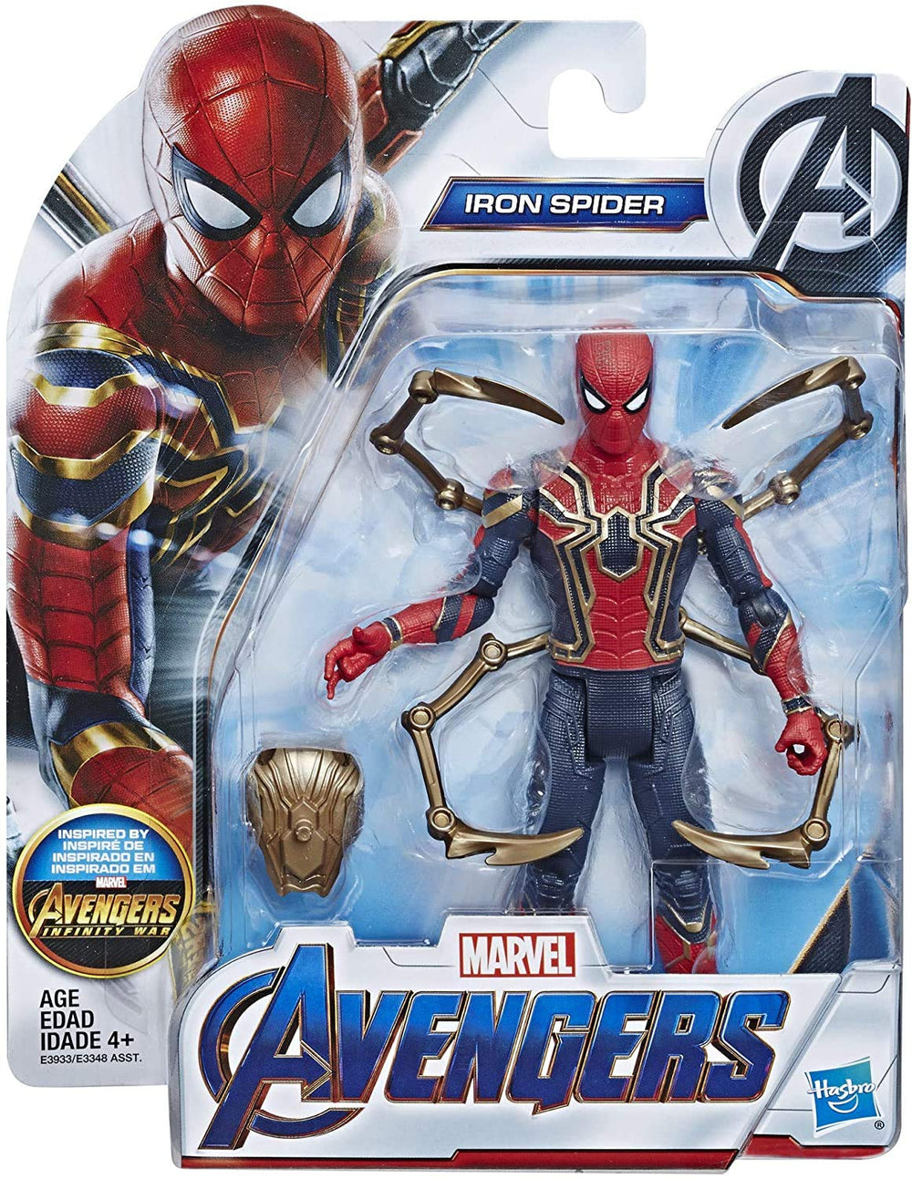 Spider-claw accessory enhances battle play and display value.