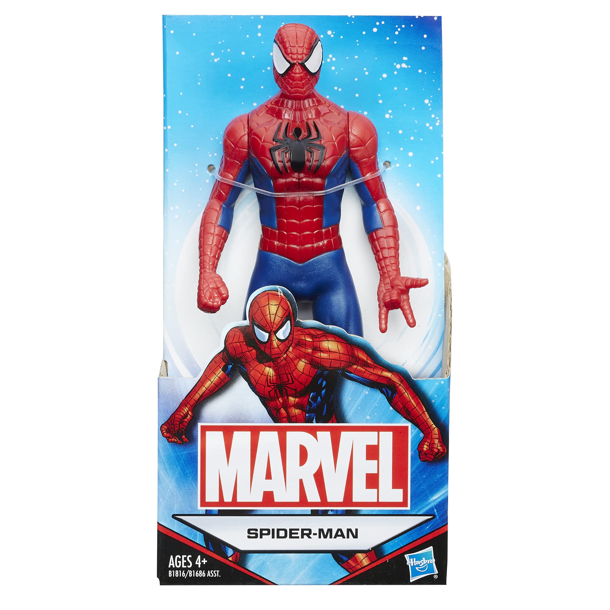 Marvel Avengers Spider-Man packaging included, great for gifting.