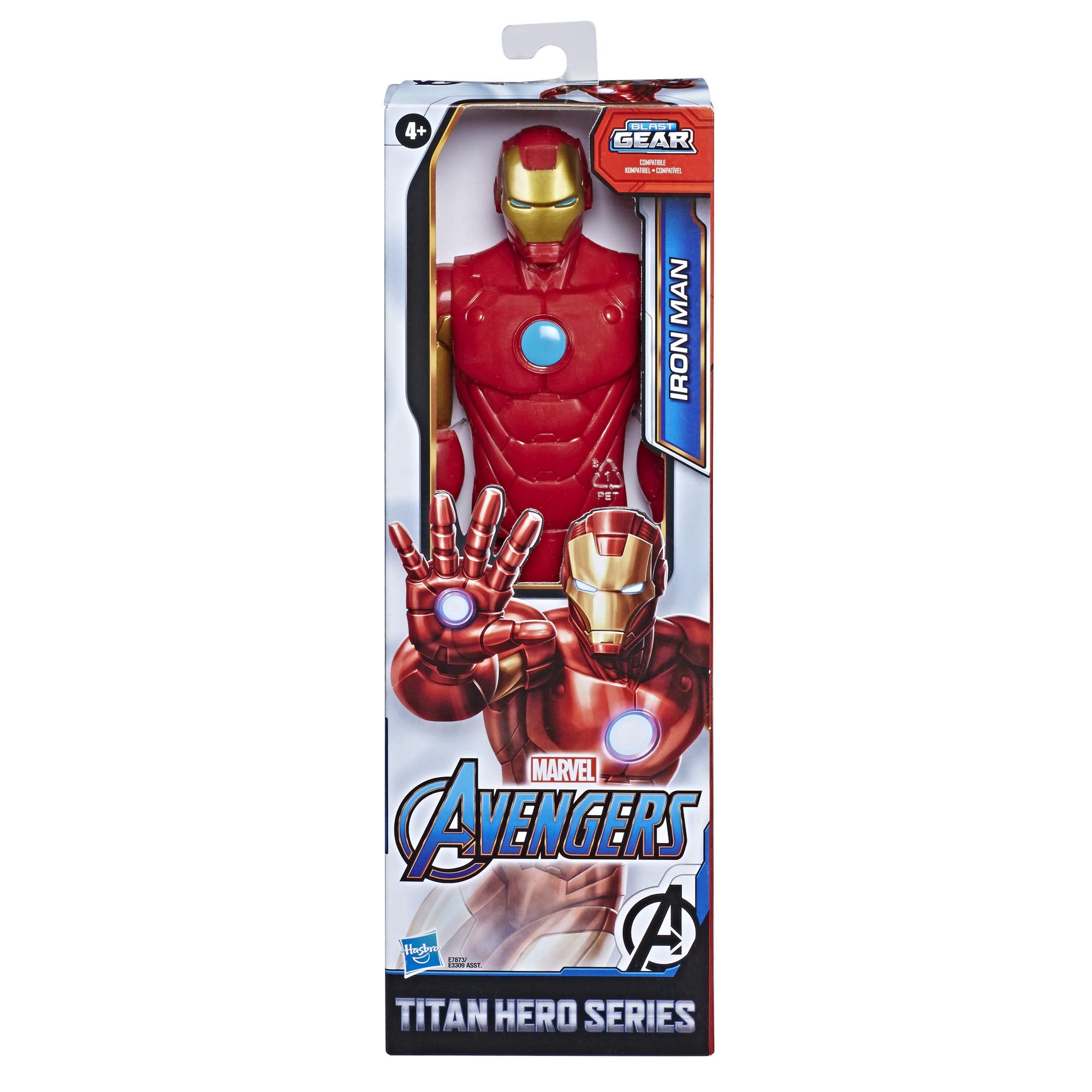 Iron Man detailed armor for dynamic posing and display by Marvel.