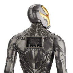 12-inch scale Iron Man figure matches big-screen-style hero play.