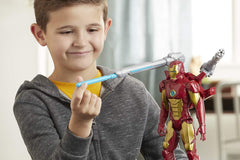 Packaging image of Iron Man Titan Hero Blast Gear figure