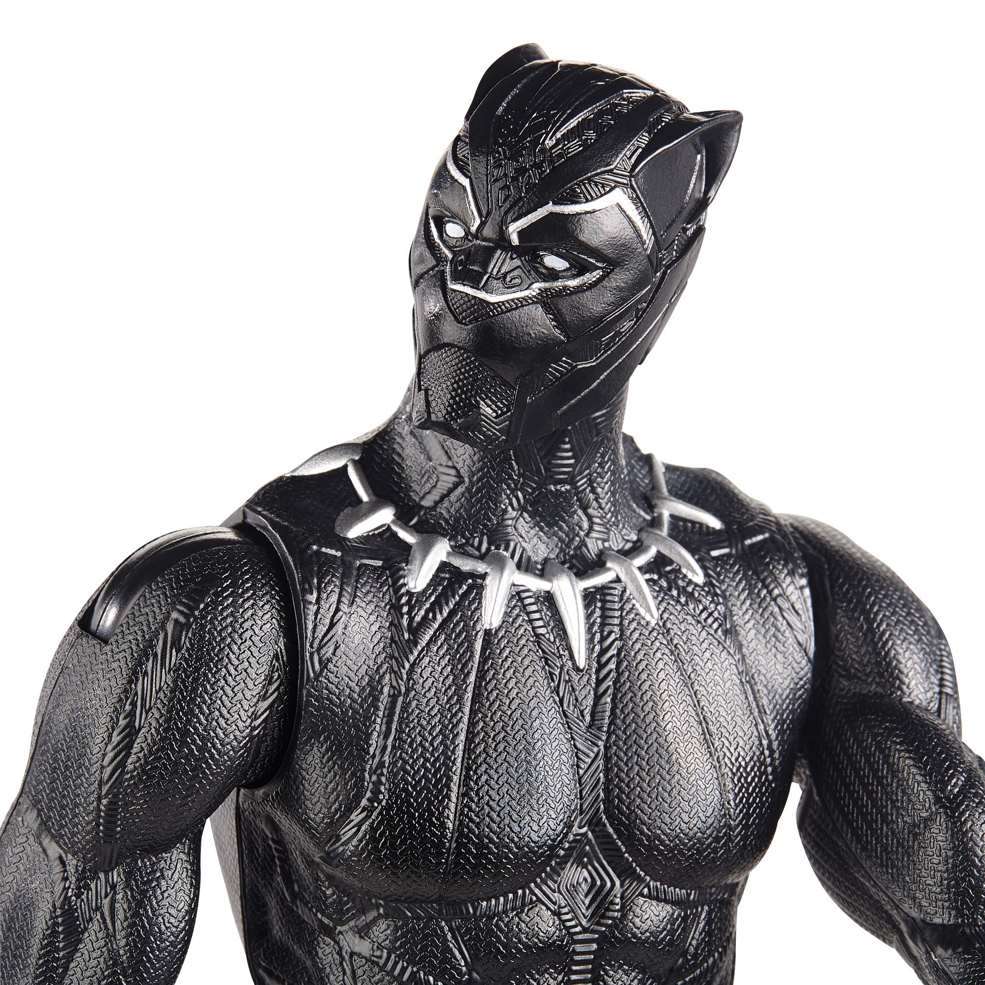 Marvel Black Panther 12-inch figure close-up of expressive face