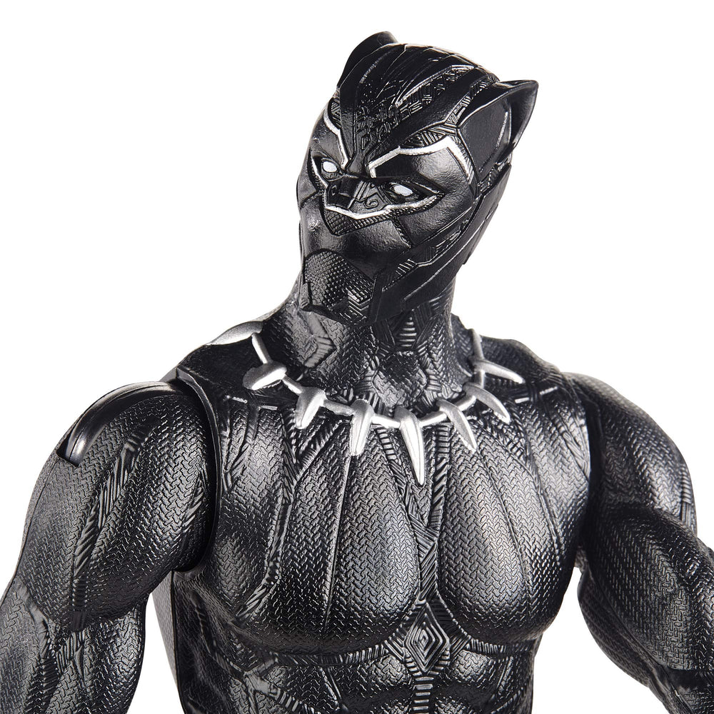 Marvel Black Panther 12-inch figure close-up of expressive face