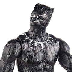 Marvel Black Panther 12-inch figure close-up of expressive face