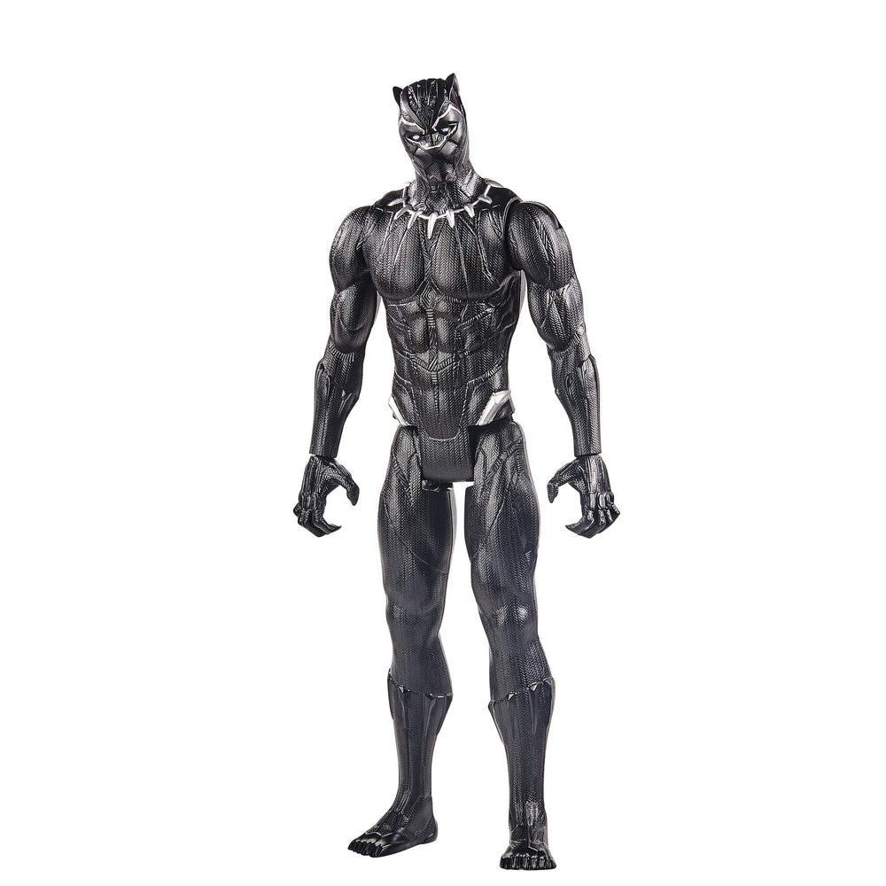 Marvel Black Panther 12-inch figure joins group play with others
