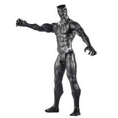 Marvel Black Panther 12-inch figure connected to Power FX launcher compatibility