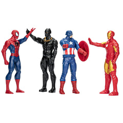 Marvel Avengers Ultimate Protectors Pack Captain America figure with shield ready for poseable play