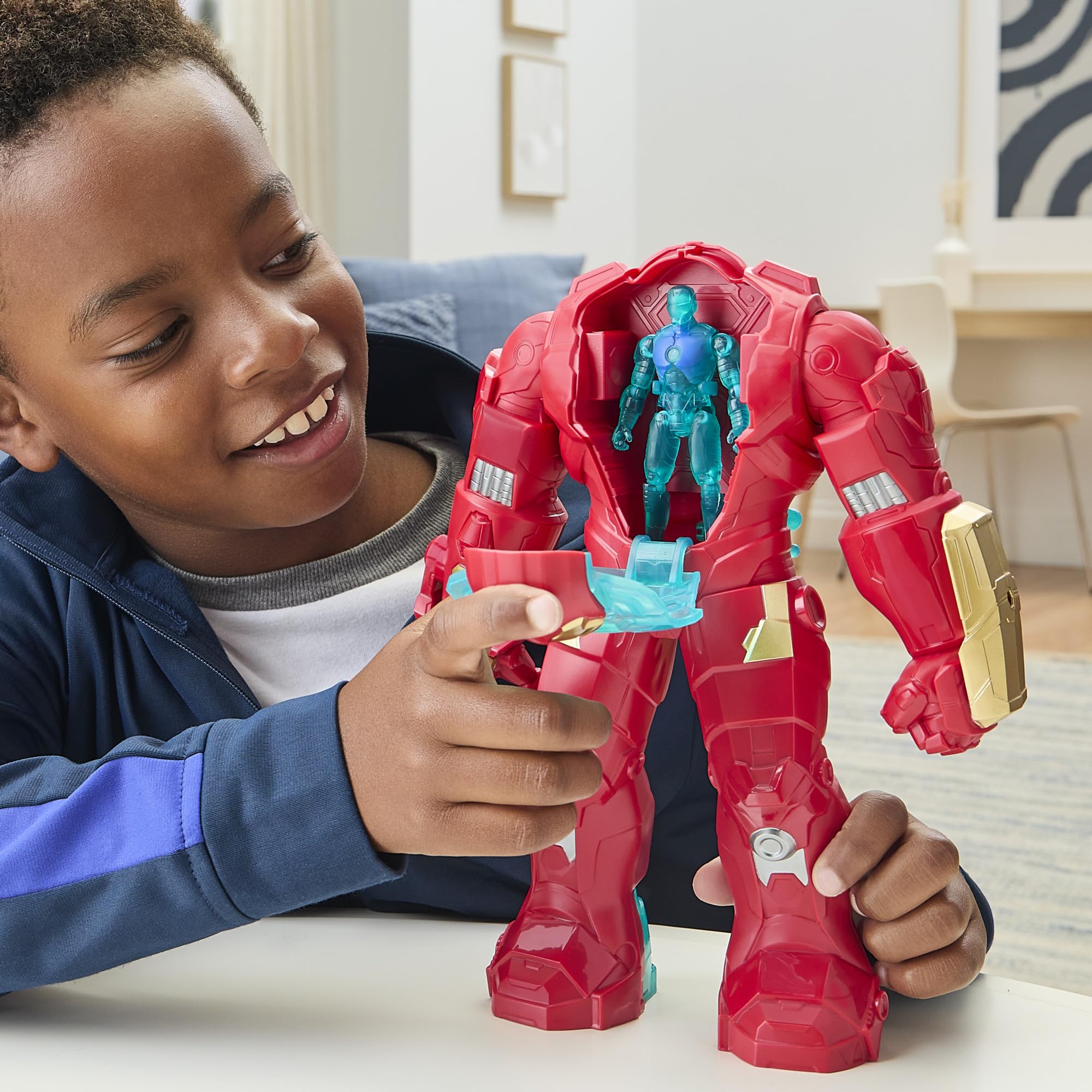 Marvel Avengers VenomVersus Hulkbuster wrist projectiles for exciting blasts