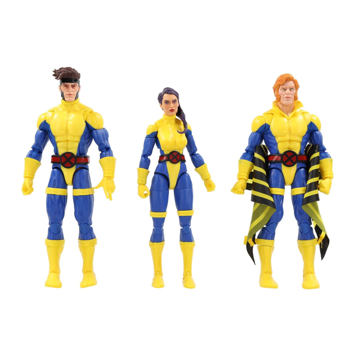 Marvel Banshee figure front view with sonic scream head accessory for dynamic display