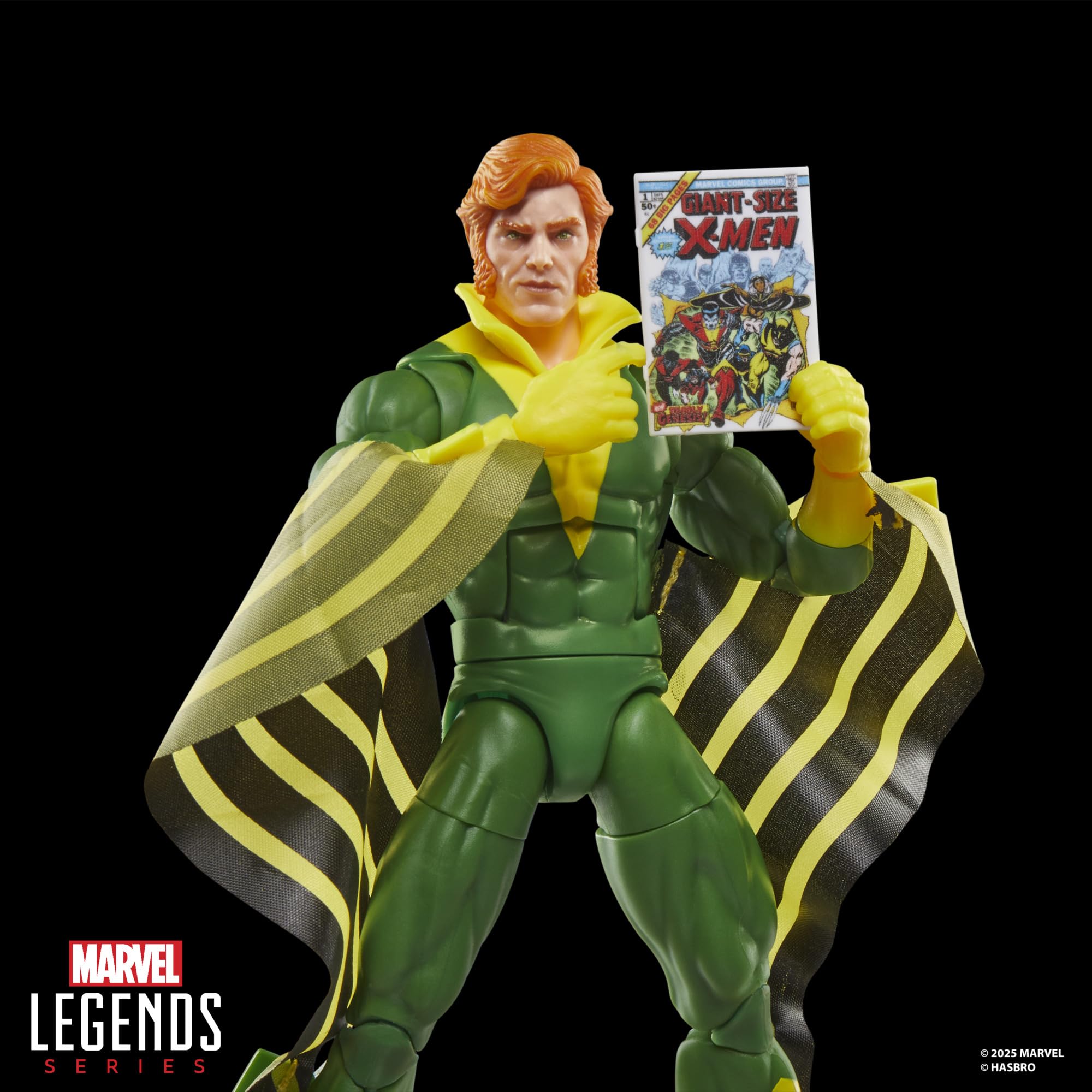 Marvel's Banshee figure with five accessories expands display versatility.