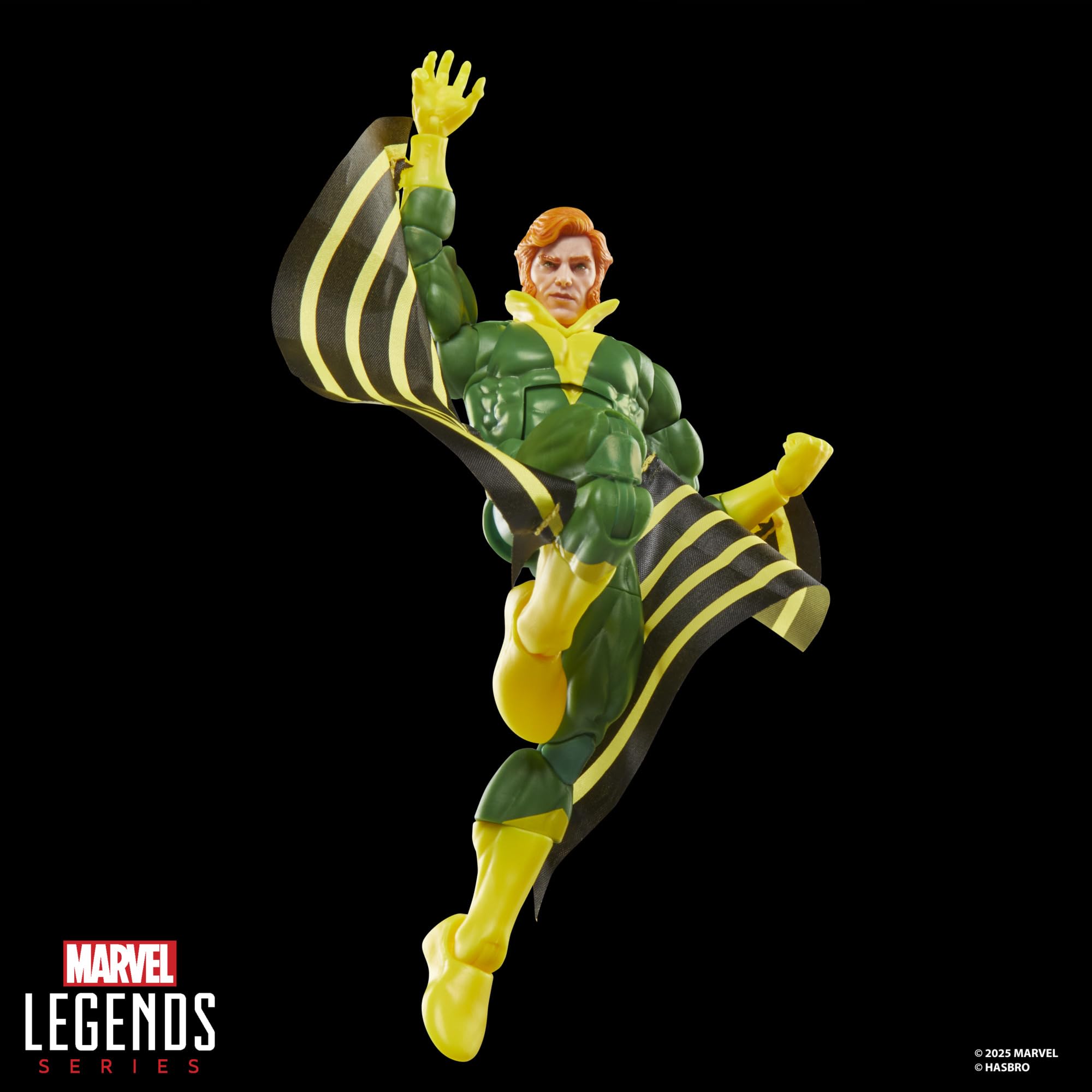Marvel's Banshee 6-inch comic book accessory adds authentic context.